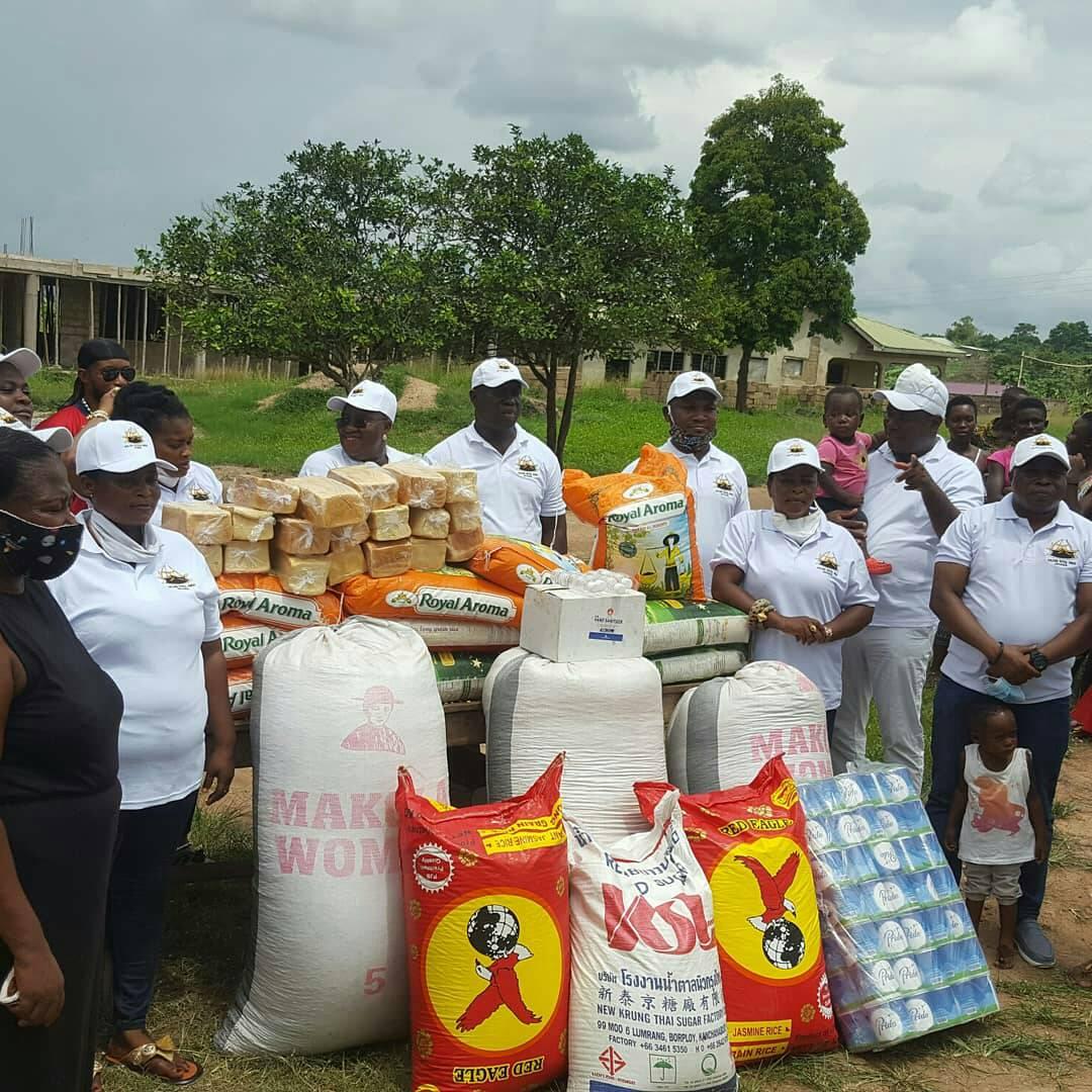 Community outreach and donation distribution day