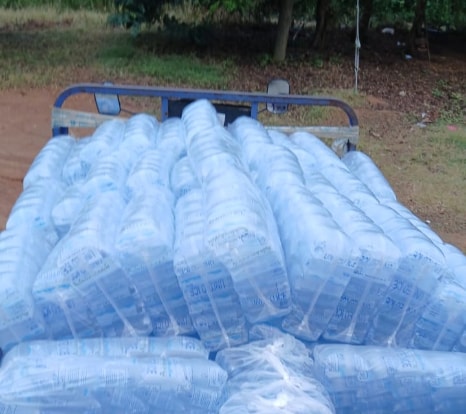 Packaged sachet water ready for distribution